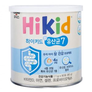 Men vi sinh và sữa non Hikid ILdong 2in1 cho bé từ 1 tuổi
