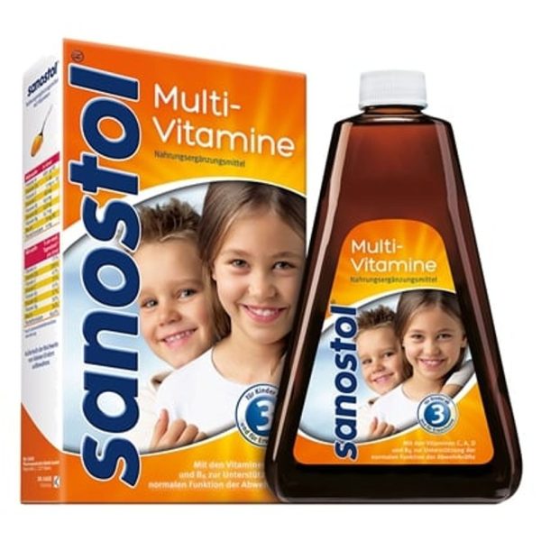Multi vitamin Sanostol số 3 của Đức cho trẻ từ 3 đến 6 tuổi