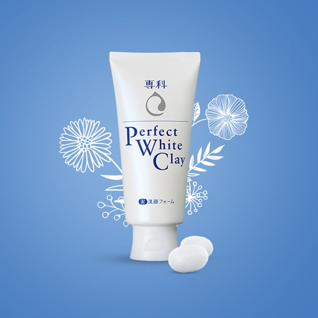 Sữa rửa mặt Senka Perfect White Clay chính hãng