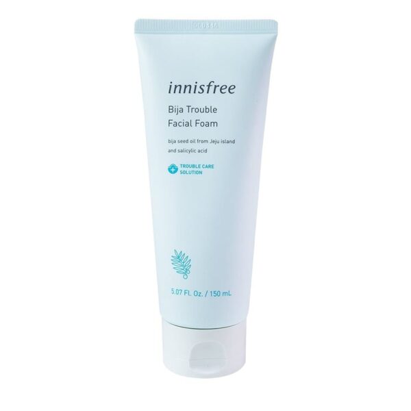 Sữa Rửa Mặt Innisfree Bija Trouble Facial Foam Cho Da Mụn