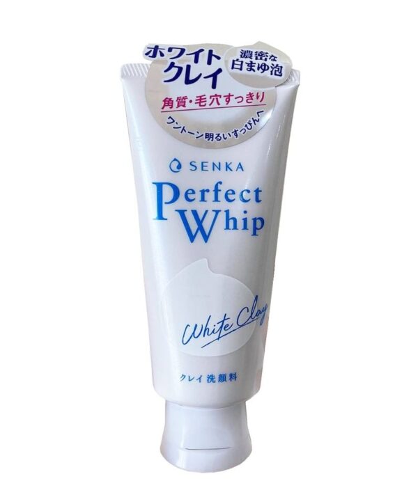 Sữa Rửa Mặt Senka Perfect White Clay Màu Trắng (nội Địa Nhật)