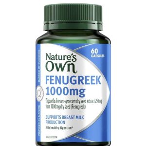 Viên Uống Lợi Sữa Nature's Own Fenugreek 1000mg Của Úc