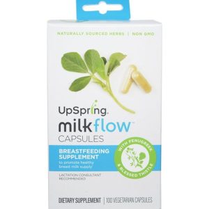 Viên uống lợi sữa UpSpring Milkflow cỏ cà ri