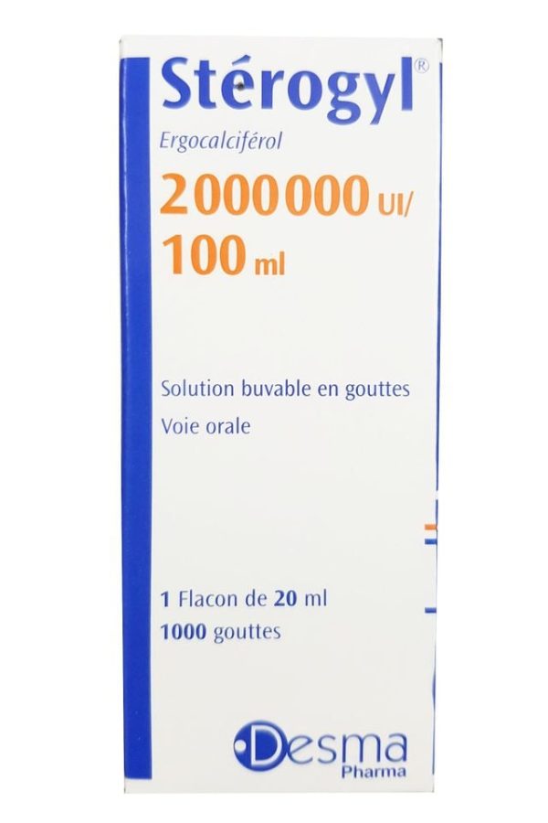 Vitamin D Sterogyl cho bé từ 0-18 tháng của Pháp 100ml