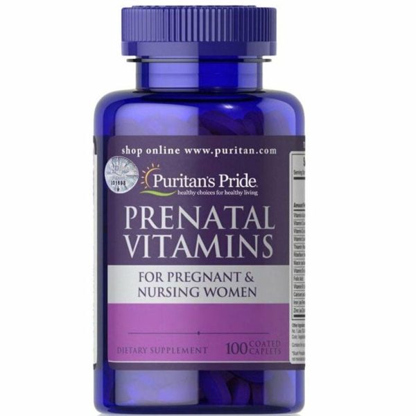 Vitamin tổng hợp Puritan's Pride Prenatal Vitamins cho bà bầu