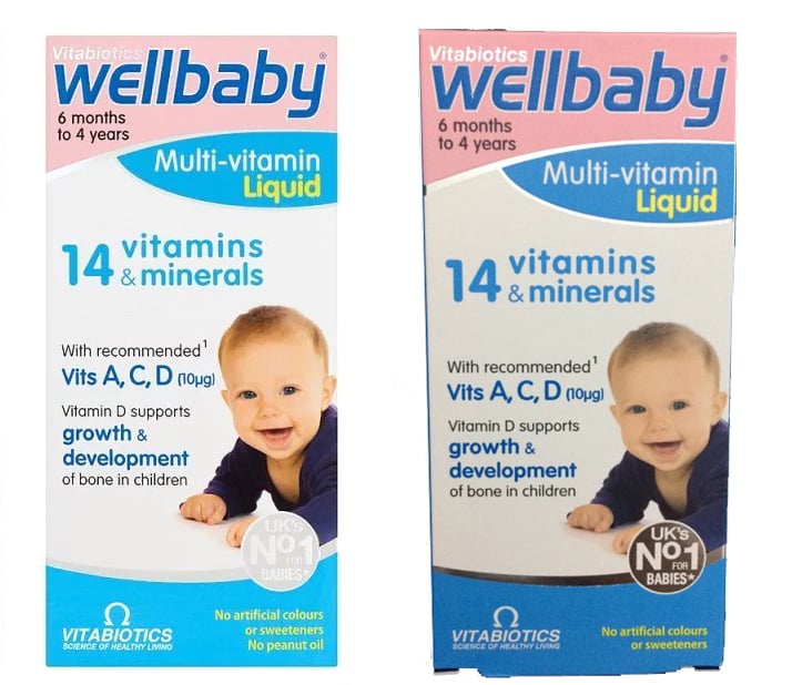 Wellbaby - Vitamin tổng hợp cho bé chính hãng của Anh 1