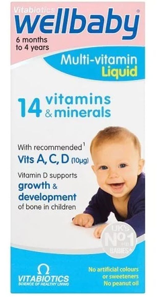 Wellbaby - Vitamin tổng hợp cho bé chính hãng của Anh