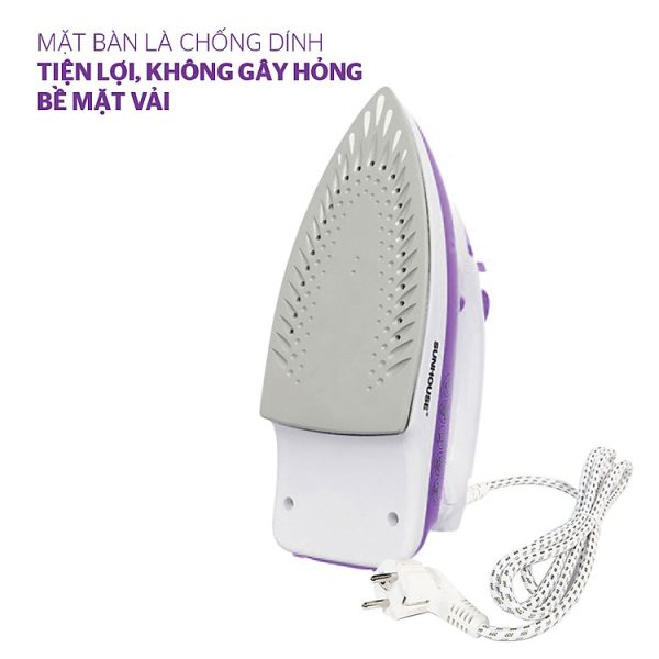 Mua Bàn Ủi Hơi Nước Sunhouse SHD2063P (1600W) – Hàng Chính Hãng tại Tiki Trading