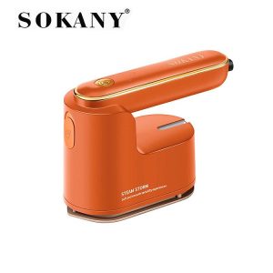 Mua Bàn là hơi nước cầm tay mini SOKANY - SK3069B công suất 1200W ủi được cả khô cả hơi nước - Hàng chính hãng - màu cam tại UniqueVN