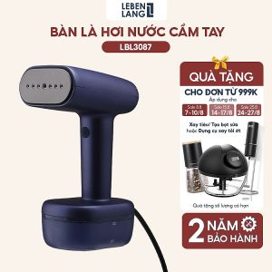 Mua Bàn là hơi nước thông minh Lebenlang LBL3087, bàn ủi cầm tay, thiết kế dáng đứng, công suất 1800W, bảo hành 2 năm – hàng chính hãng - LBL3087 tại LEbenlang