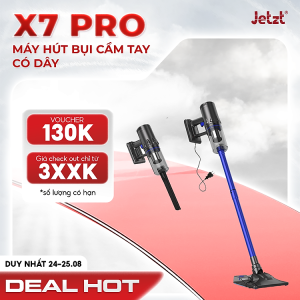 Mua Máy hút bụi cầm tay có dây thế hệ mới JETZT X7 hàng chính hãng - X7 pro tại JETZT