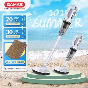 Mua Máy Hút Bụi Cầm Tay Không Dây Sử Dụng Pin Sạc DAMAS Vacuum Cleaner D610W - Hàng Chính Hãng tại DAMAS Official Store