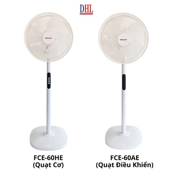 Mua Quạt Cây Đứng Mitomo FCE-60 có điều khiễn từ xa, hẹn giờ hàng chính hãng - FCE-60AE (ĐIỆN TỬ) tại MITOMO ELECTRONIC