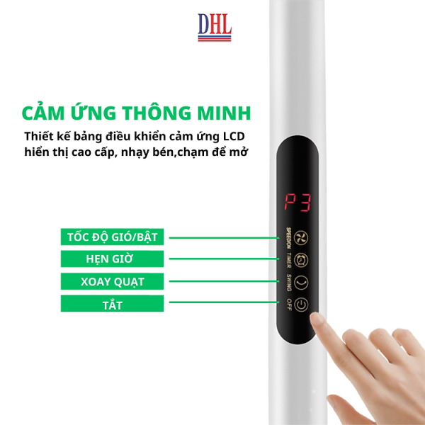 Mua Quạt Cây Đứng Mitomo FCE-60 có điều khiễn từ xa, hẹn giờ hàng chính hãng - FCE-60AE (ĐIỆN TỬ) tại MITOMO ELECTRONIC