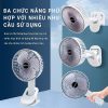 Mua Quạt Để Bàn Có Sạc Tích Điện Perfect PF-QB2150 (Trắng) - Hàng chính hãng tại Tiki Trading