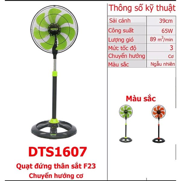 Mua Quạt đứng Senko DTS1607 - Hàng chính hãng tại PHƯƠNG ĐÔNG TPHCM