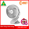 Mua Quạt Kẹp Sạc Mini Tích Điện Comet CRF0705 (5W) - Hàng chính hãng - CRF0705 tại Tâm Hiền Phát