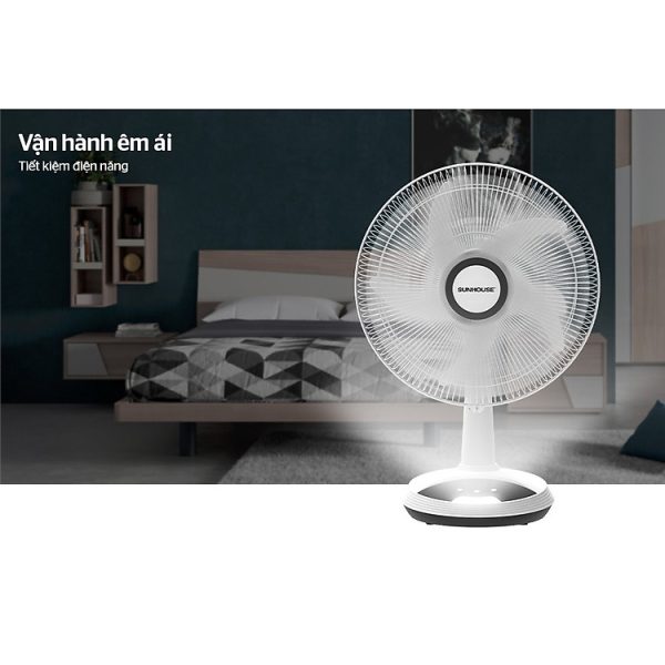 Mua Quạt Sạc Tích Điện Sunhouse SHD7223 (24W) - Hàng Chính Hãng tại Tiki Trading