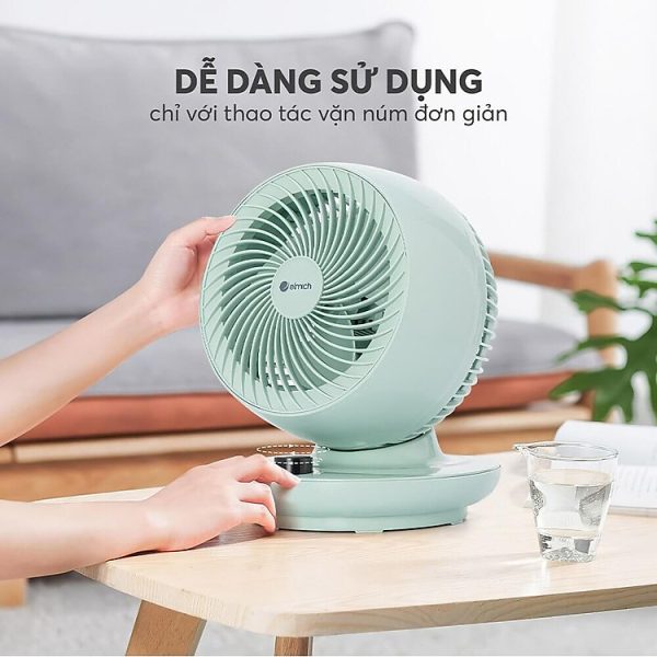 Mua Quạt tuần hoàn không khí Elmich CFE-8787, quạt làm mát diện rộng và làm mới không khí, gọn nhẹ, dễ dàng mang theo mọi nơi - Hàng chính hãng tại Tiki Trading