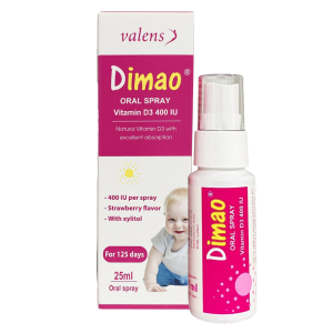 Xịt bổ sung Vitamin D3 thuần DIMAO ORAL SPRAY 400IU