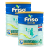 Combo 2 lon Friso Gold 4, 2 - 6 tuổi (1400gr)