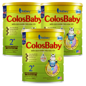 Combo 3 Sữa Colosbaby Bio Gold 2+ 800g (từ 2 tuổi)