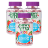 Combo 3 Thực phẩm bổ sung CHEWY VITES KIDS CALCIUM VITAMIN D3