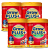 Combo 4 Sữa GrowPlus+ Đỏ 2+ tuổi, 900g