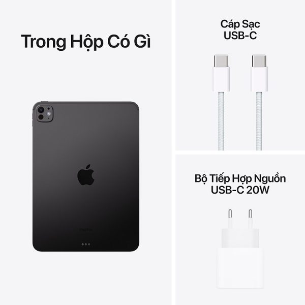 Mua Apple iPad Pro M4 11-Inch Wi-Fi - Space Black - 256GB tại Tiki Trading