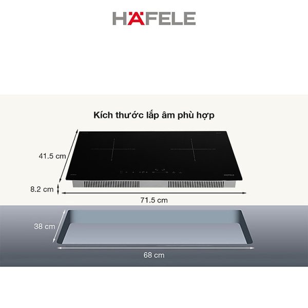 Mua Bếp Âm Từ Đôi Hafele HC-I2712A (536.61.716) (Hàng chính hãng) tại Hafele Official Store