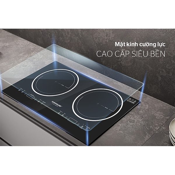 Mua Bếp Âm Từ Đôi Sunhouse SHB9003-EC (70 cm) - Hàng Chính Hãng tại Tiki Trading