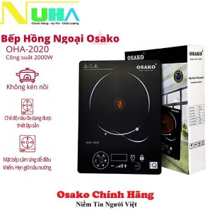 Mua Bếp hồng ngoại 2000W mặt kính Ceramic Osako OHA-2020-Hàng chính hãng tại Gia Dụng NuHa