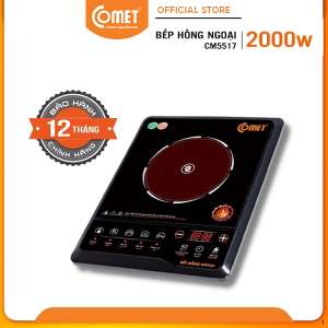 Mua Bếp hồng ngoại Comet CM5517 (2000W) - Hàng chính hãng tại Comet HomeAppliances Official Store