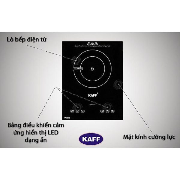 Mua Bếp Hồng Ngoại Đơn Âm Cảm Ứng DOMINO KAFF KF-330C - Hàng Chính Hãng tại KingHomeSG