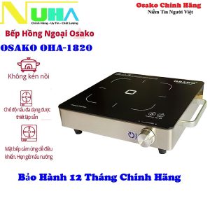 Mua Bếp hồng ngoại Osako OHA-1820 - 2000W - Hàng chính hãng tại Gia Dụng NuHa