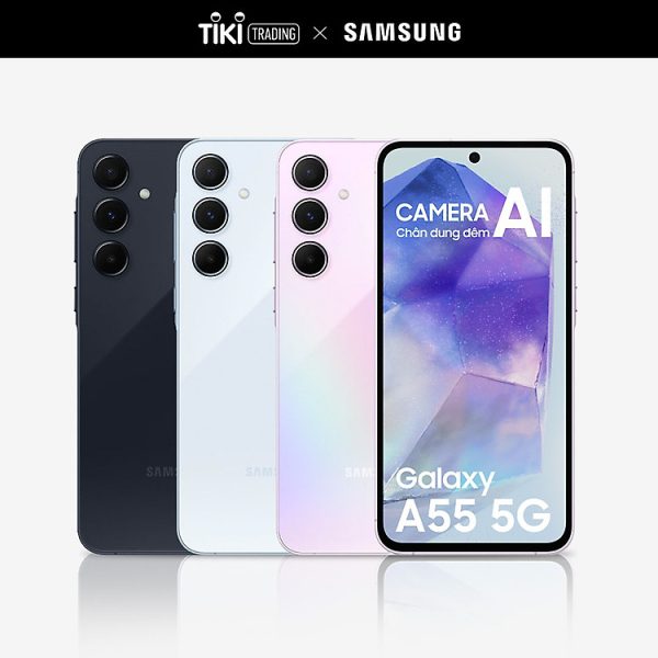 Mua Điện Thoại Samsung Galaxy A55 5G (8GB/128GB)- Đã Kích Hoạt Điện Tử- Hàng Chính Hãng - Xanh Iceblue tại Tiki Trading