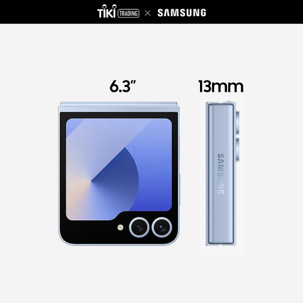 Mua Điện thoại Samsung Galaxy Z Flip6, điện thoại AI, 256GB, pin lớn nhất, Flexcam 50MP - Hàng chính hãng - Vàng Cát tại Tiki Trading