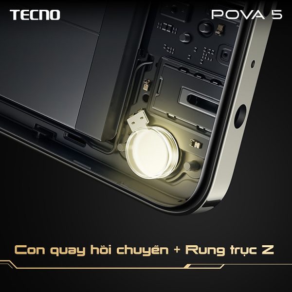 Mua Điện thoại Tecno POVA 5 8GB/128GB Hàng Chính Hãng - Xanh Vân Vũ tại Tiki Trading