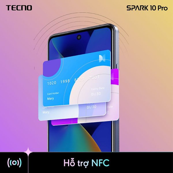 Mua Điện thoại Tecno SPARK 10 Pro 8GB/256GB - Helio G88 | 5000 mAh | Sạc nhanh 18W | Cảm ứng vân tay - Hàng chính hãng - Đen tại Tecno Official Store