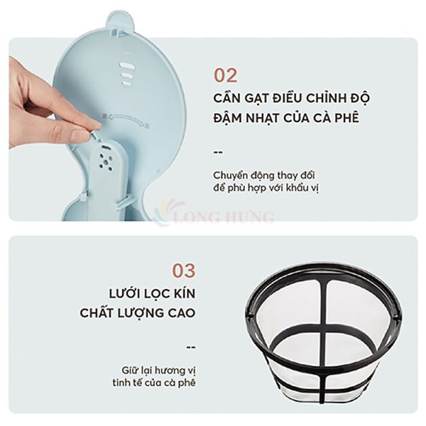 Mua Máy pha cà phê Bear SB-CF06A - Hàng chính hãng tại Tiki Trading