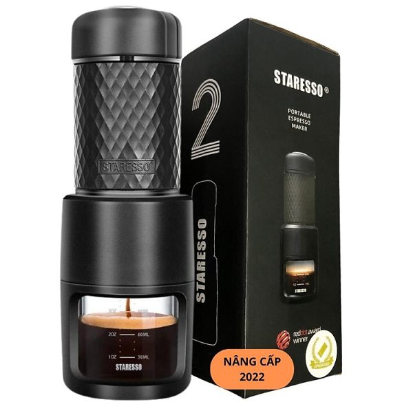 Mua Máy pha cà phê cầm tay mini STARESSO SP-200 pha chế các loại espresso, capuchino, Bản mới nhất 2022 - Hàng nhập khẩu tại cuong30042000