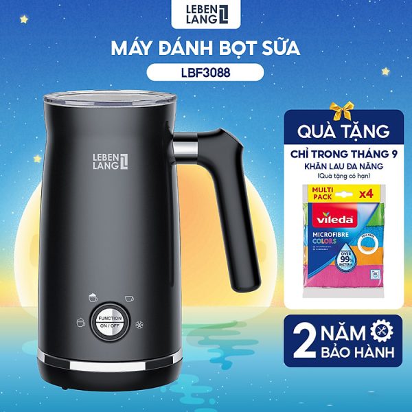 Mua Máy tạo bọt sữa, cafe Lebenlang LBF3088, công suất 500W, dung tích 300ml, bảo hành 2 năm - hàng chính hãng - Máy tạo bọt LBF3088 tại LEbenlang