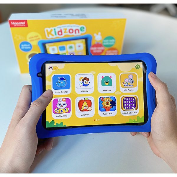 Mua Máy tính bảng quản lý thời gian sử dụng dành cho trẻ em Tab8 Kidzone-1 đổi 1 trong vòng 100 ngày - Máy & Ốp xanh tại Masscom