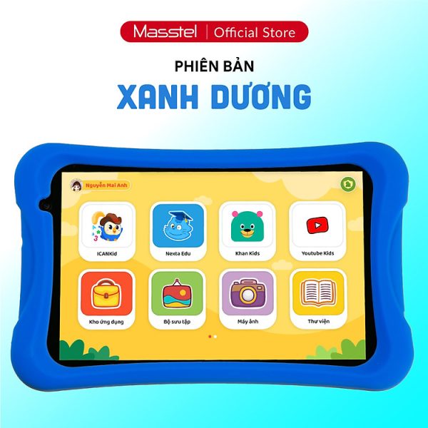 Mua Máy tính bảng quản lý thời gian sử dụng dành cho trẻ em Tab8 Kidzone-1 đổi 1 trong vòng 100 ngày - Máy & Ốp xanh tại Masscom