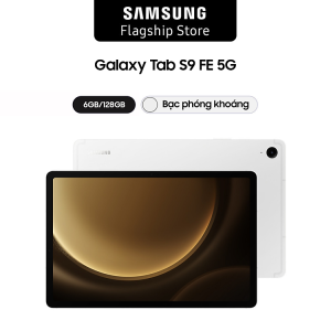 Mua Máy tính bảng Samsung Galaxy Tab S9 FE 5G 6GB/128GB - Hàng chính hãng - Bạc phóng khoáng tại Samsung Flagship Store