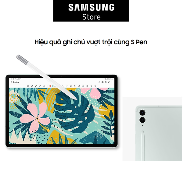 Mua Máy tính bảng Samsung Galaxy Tab S9 FE 5G 6GB/128GB - Hàng chính hãng - Bạc phóng khoáng tại Samsung Flagship Store