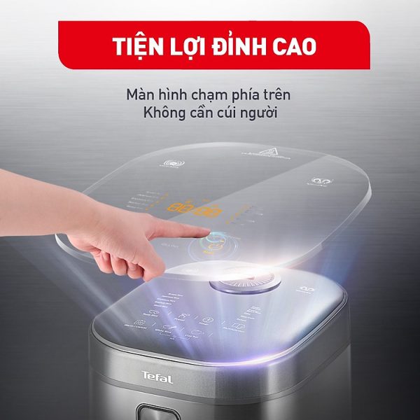 Mua Nồi cơm điện tử cao tần Tefal RK818A68 - 1.8L - Thương hiệu Pháp - Hàng chính hãng tại Tiki Trading