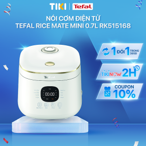 Mua Nồi cơm điện tử Tefal Rice Mate Mini 0.7L RK515168 - Hàng chính hãng tại Tiki Trading