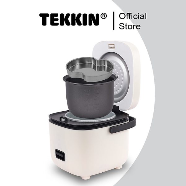 Mua Nồi cơm điện TEKKIN TI-S30A 0.8L dành cho 1 hoặc 2 người ăn - Hàng chính hãng bảo hành 12 tháng - Màu Trắng tại TEKKIN OFFICIAL STORE