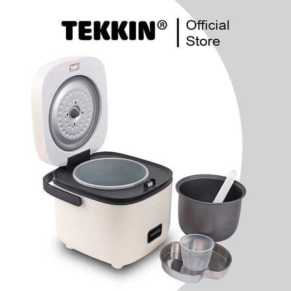 Mua Nồi cơm điện TEKKIN TI-S30A 0.8L dành cho 1 hoặc 2 người ăn - Hàng chính hãng bảo hành 12 tháng - Màu Trắng tại TEKKIN OFFICIAL STORE